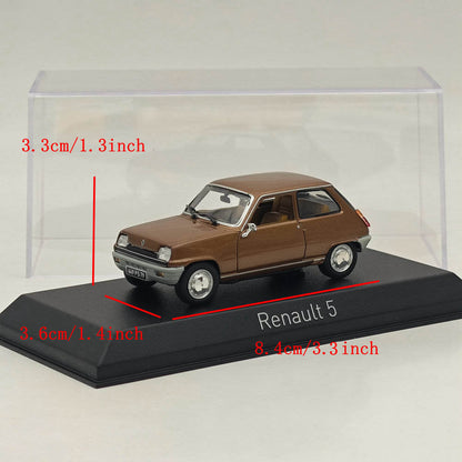 1/43 Norev Renault 5 TL 1974 Brown metallic Diecast Model Car Limited Collection
