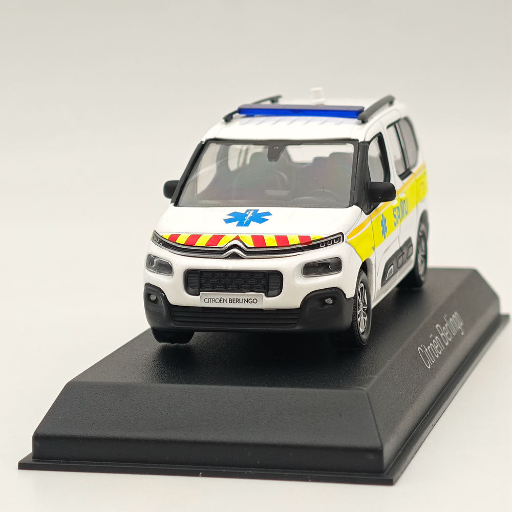 Norev 1/43 Citroën Berlingo SAMU Diecast Model Cars Collection Limitée Blanc