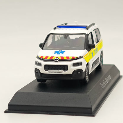 Norev 1/43 Citroën Berlingo SAMU Diecast Model Cars Collection Limitée Blanc