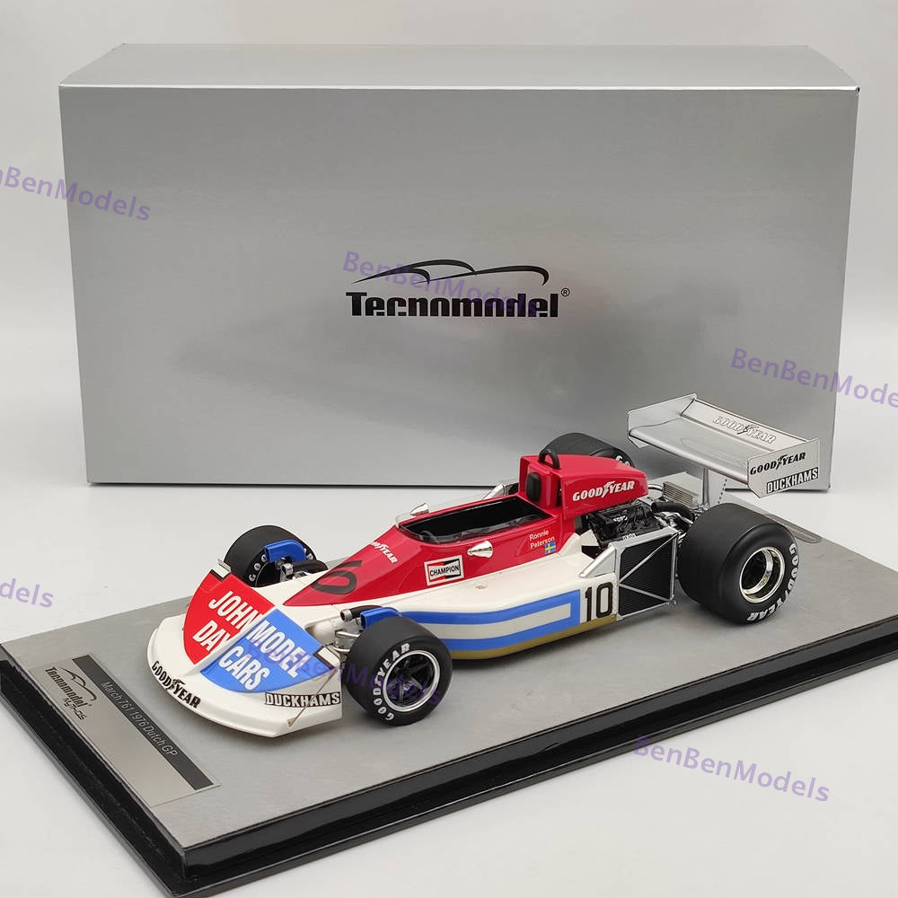 1/18 Tecnomodel Mythos Series March 761 #10 Dutch GP 1976 Ronnie Peterson Resin