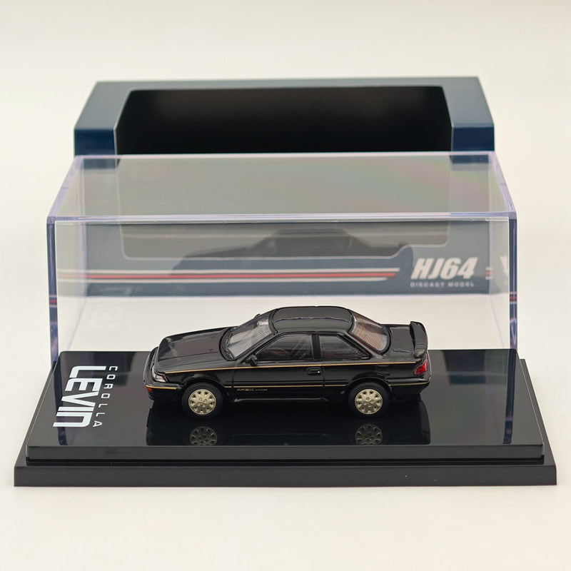 1/64 Hobby Japan Toyota COROLLA LEVIN GT APEX Limited AE92 Black Metallic Model