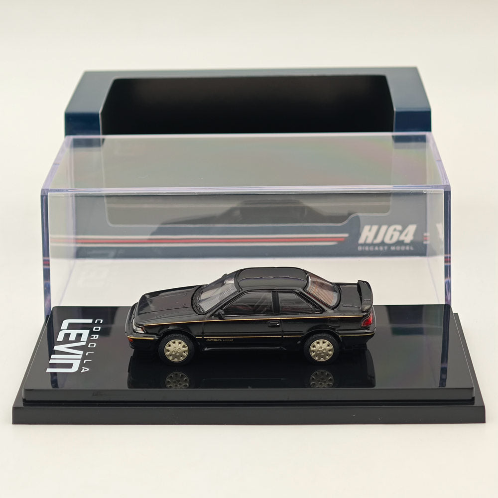 1/64 Hobby Japan Toyota COROLLA LEVIN GT APEX Limited AE92 Black Metallic Car Models In Stock - US