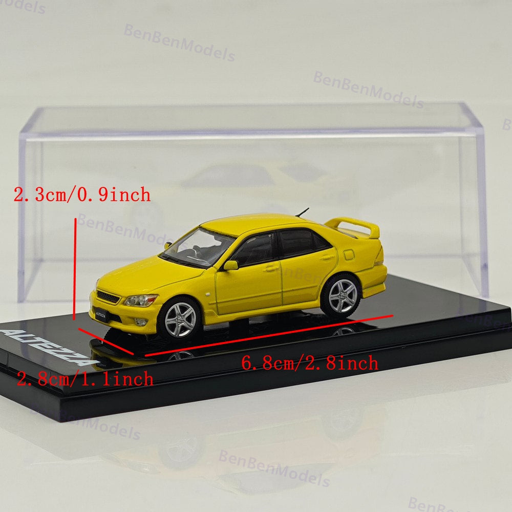 Toyota ALTEZZA RS200 (E10) 1998 Genuine Option Parts Diecast Hobby Japan 1/64
