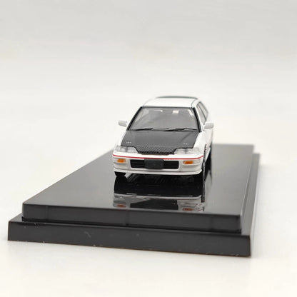 Hobby Japan 1/64 EF9 SiR Ⅱ Carbon Bonnet Customized Version White HJ641031BW Diecast Model Toys Car Collection Gifts