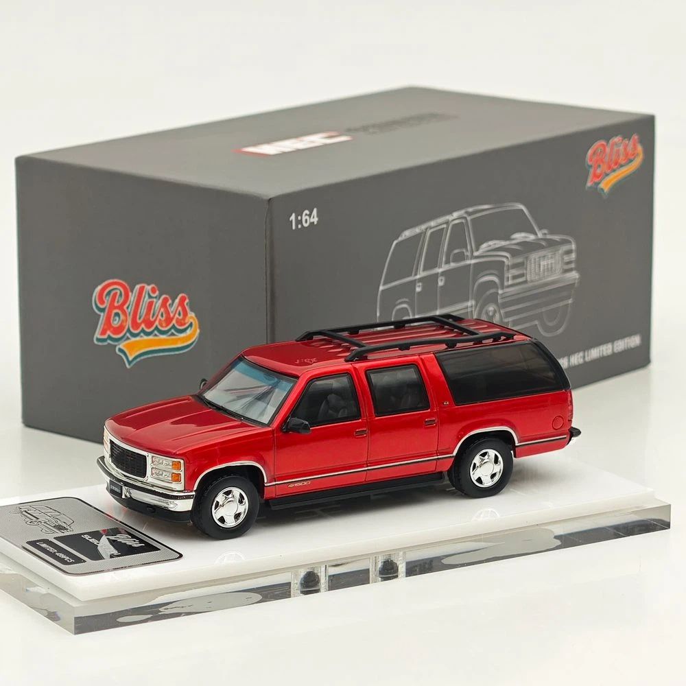 Bliss 1:64 Suburban GMT400 SUV Sports Model HEC Beijing Exclusive Ltd 499 Diecast Model Car