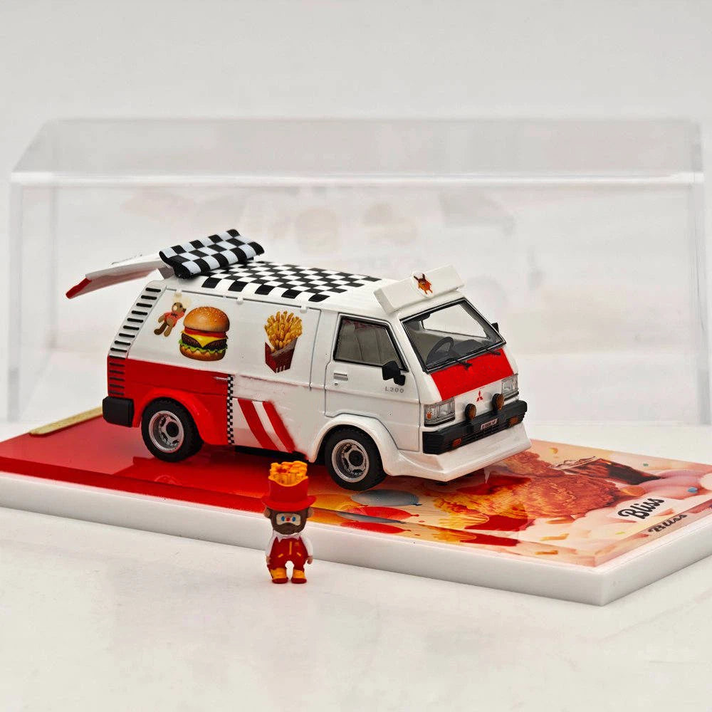 Bliss 1:64 Delica L300 Mini Van Figure Sports Model TMCS 2026 Diecast Metal Car Collectible