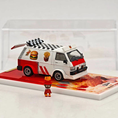 Bliss 1:64 Delica L300 Mini Van Figure Sports Model TMCS 2026 Diecast Metal Car Collectible