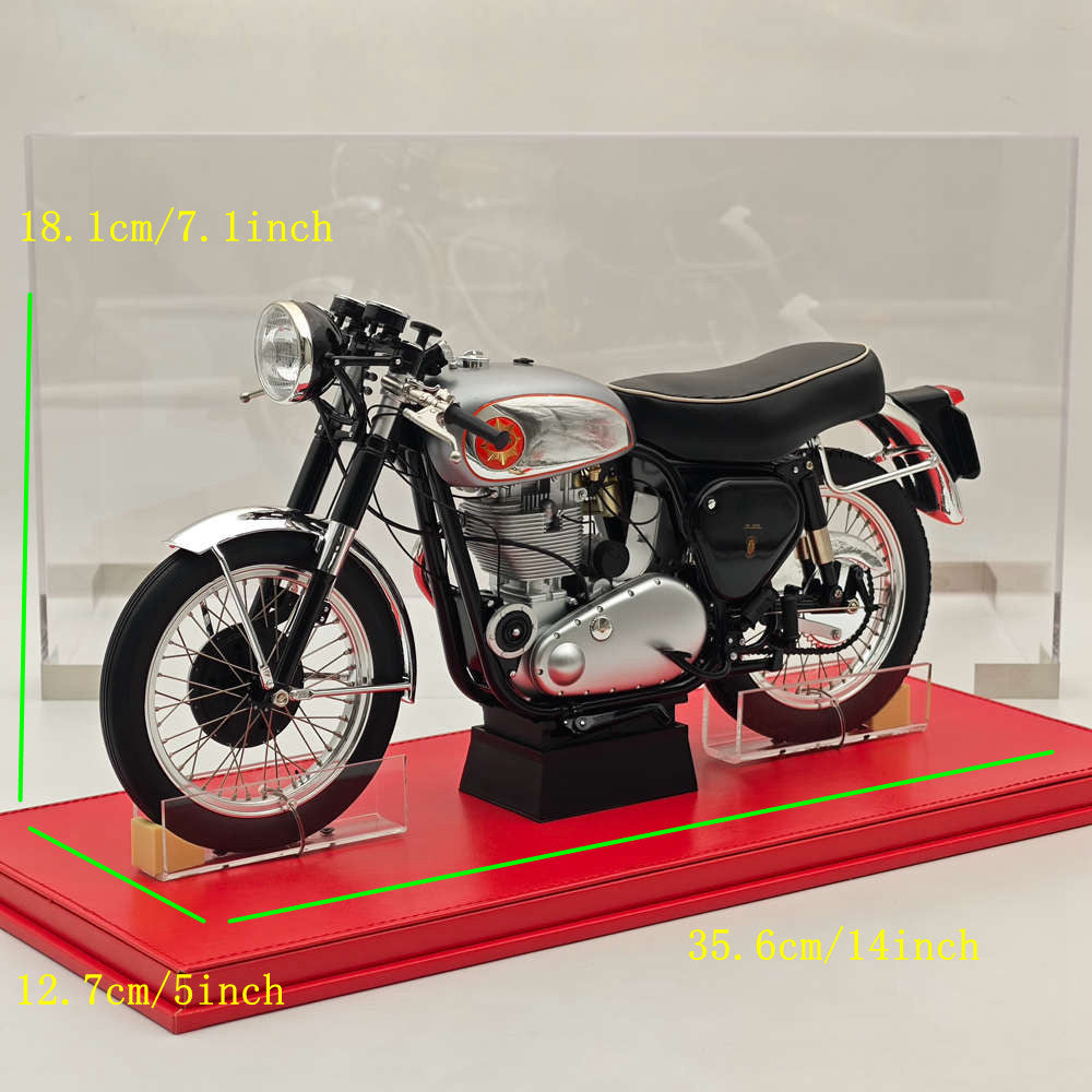 VMB 1/6 BSA GOLDSTAR CLUBMAN B04 1956 Modèle de moto en résine fait main Collection limitée
