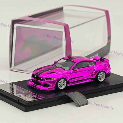 1:64 Liberty Mustang Gen.6 Clinched Widebody Muscle Sports Diecast Metal