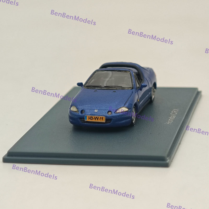 1/87 NEO SCALE MODELS Voiture en résine CRX bleue Collection limitée 