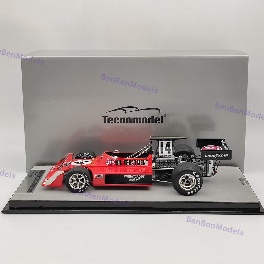1/18 Tecnomodel March Ford 731 1973 British GP #14 R. Williamson TM18-289B Resin