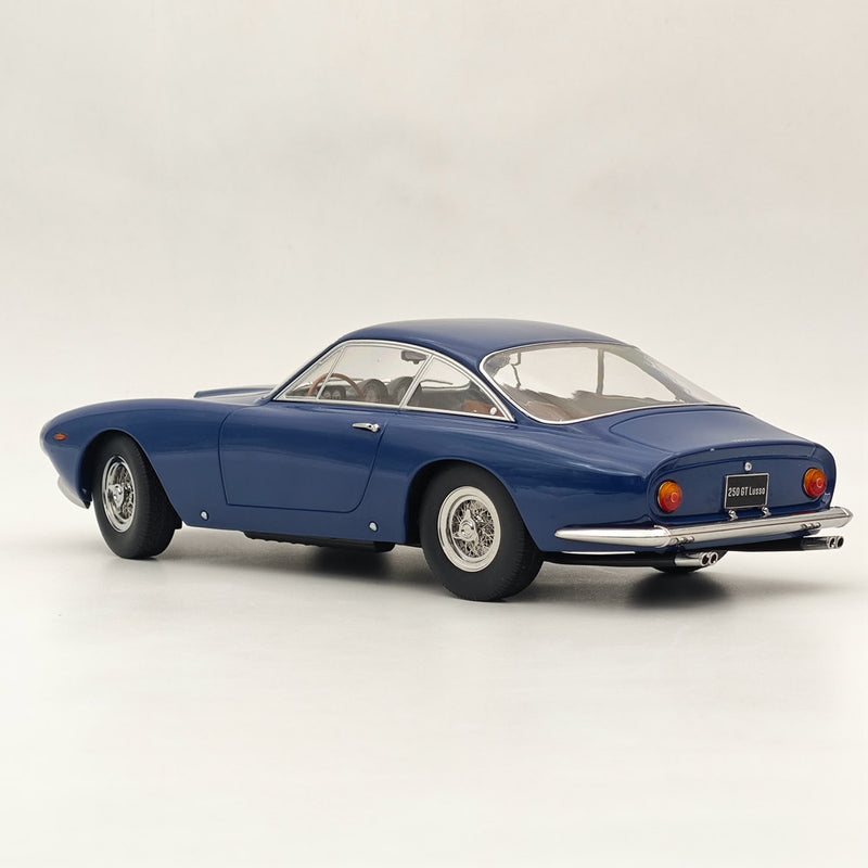 KK-Scale 1:18 Ferrari 250 GT Lusso 1962 Diecast Models Car Collection Blue