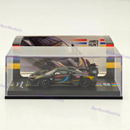 1/64 CM Mclaren Senna GTR Racing Sports Diecast Metal Car Ornaments Supercar