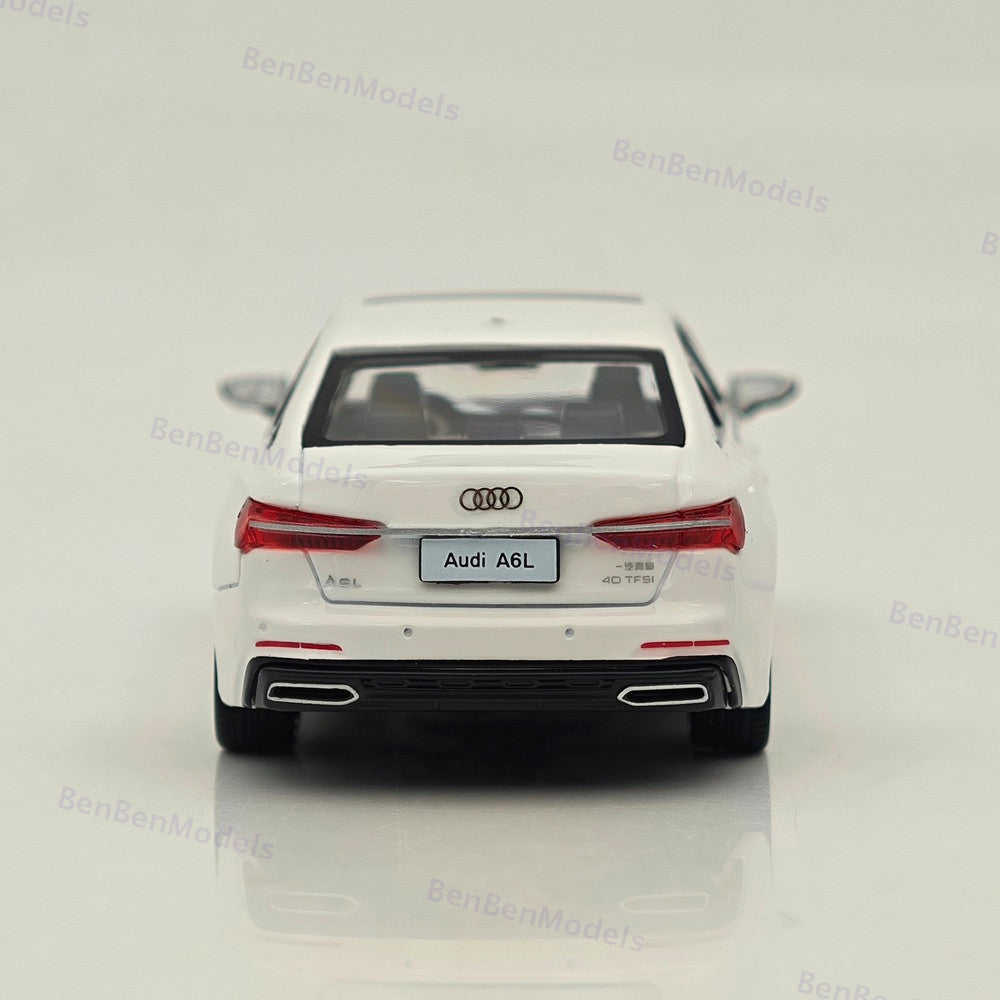 1/64 VAV Audi A6L Diecast Toys Car Models Collection Gifts Silver/Black/White