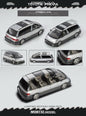 MORTAL 1:64 Toyota Previa Diecast Toys Car Model Limited Collectible Gift Miniature Vehicle Hobby