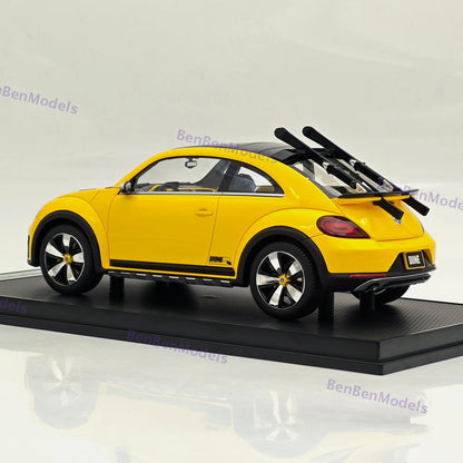 1/18 Volkswagen Beetle Dune Concept Radscale Yellow Resin Car Limited Collection