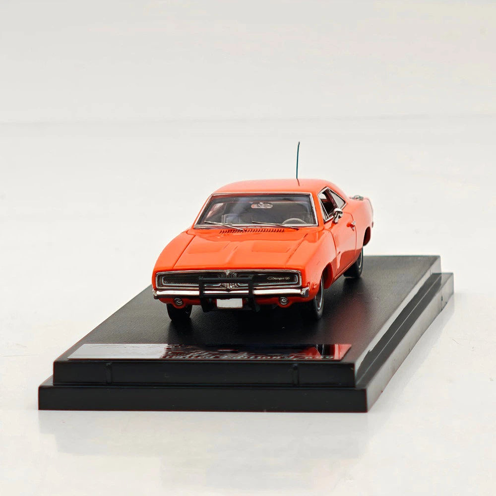 1:64 Mini Forge 1969 Charger R/T Red Diecast Metal Car Limited Collection