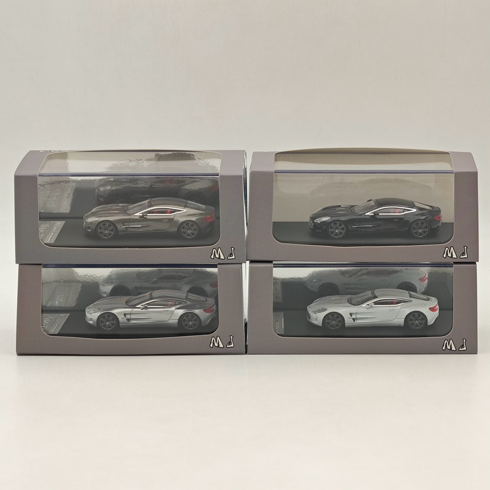 MJ 1/64 Aston Martin ONE77 Alliage Moulé Sous Pression Jouets Modèles De Voiture Miniature Hobby Collection Cadeaux Limitée 999