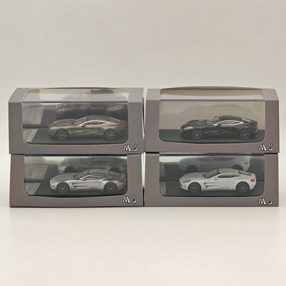 MJ 1/64 Aston Martin ONE77 Alliage Moulé Sous Pression Jouets Modèles De Voiture Miniature Hobby Collection Cadeaux Limitée 999