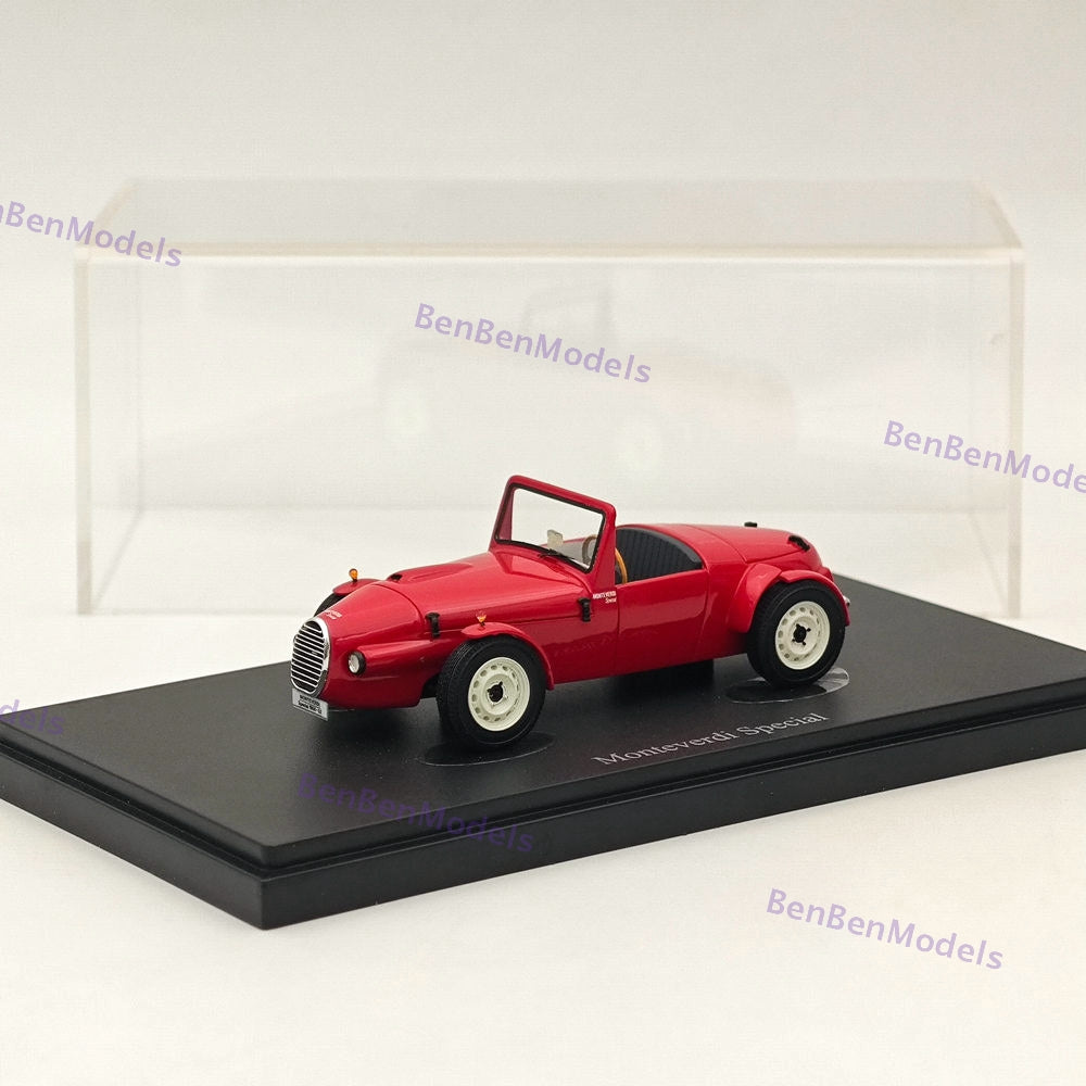 1/43 Autocult Monteverdi Special Sedan Switzerland 1950 Resin Model Car Red