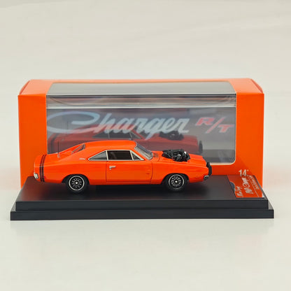Mini Forge 1:64 1969 Charger Red with 1600 HP Twin-Turbo LS Diecast Motor