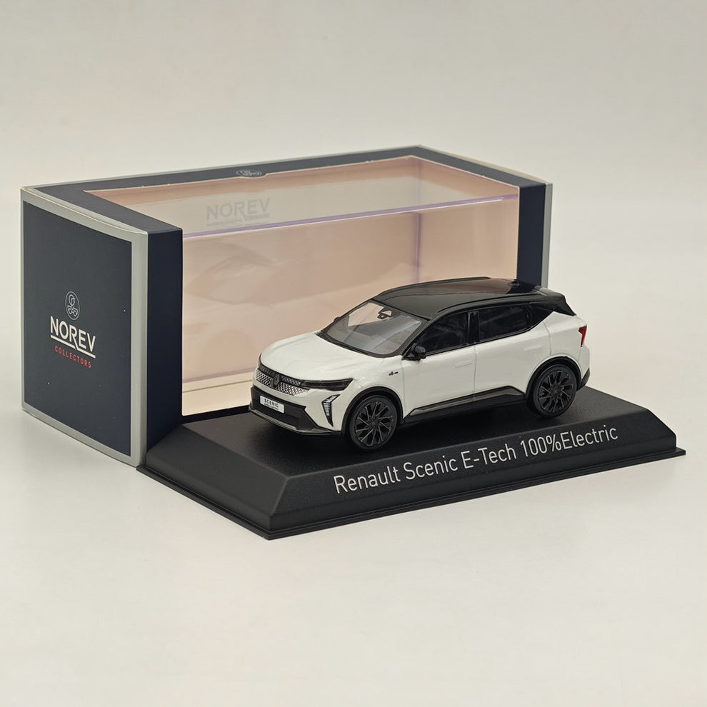 Modèle Réduit 1/43 Norev Renault Scenic E-Tech électrique Esprit Alpine 2024 Blanc