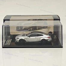 1:64 SW BMW M4 G82 Silver Sports Diecast Models Car Limited Collection Gifts
