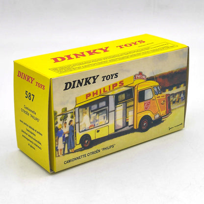 1:43 Atlas DINKY TOYS 587 Camionnette CITROEN 1200K PHILIPS Modèles moulés sous pression Collection Auto Jouets Cadeau