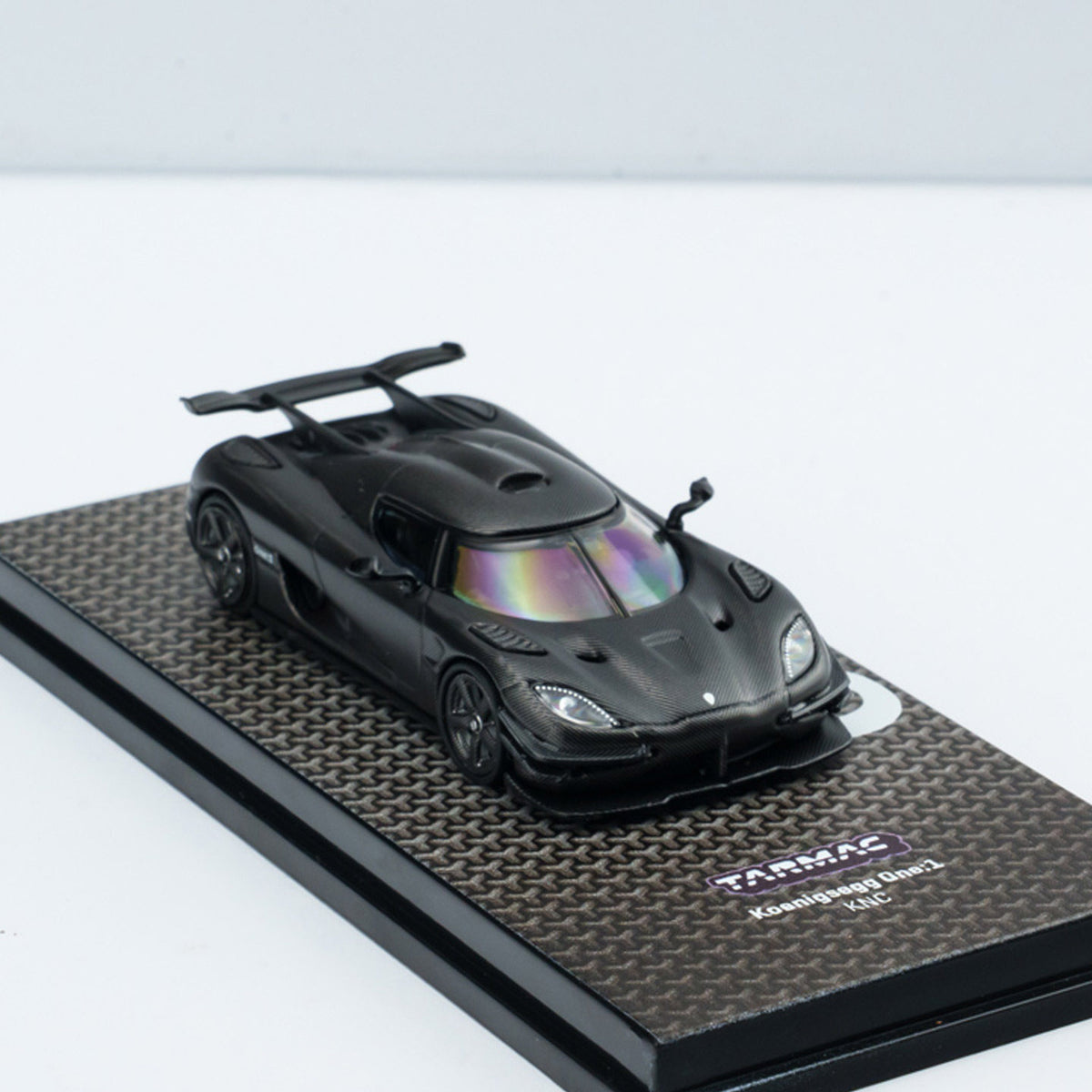 TW 1:64 Coniseger One 1 KNC Full Carbon Black Coniseger Alloy Car Model
