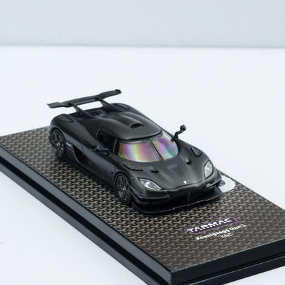 TW 1:64 Coniseger One 1 KNC Full Carbon Black Coniseger Alloy Car Model