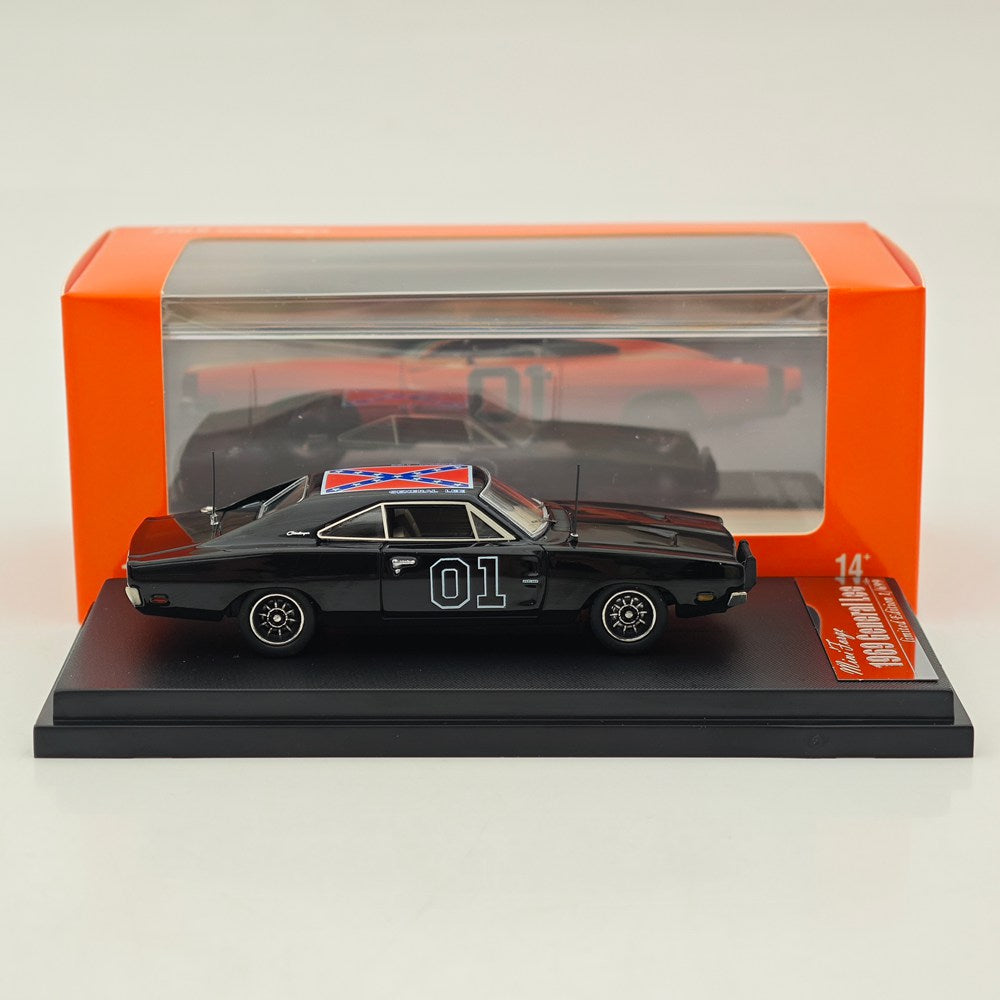 Mini Forge 1:64 1969 Charger RT style General Lee / with 1600 HP Twin-Turbo LS Diecast Motor