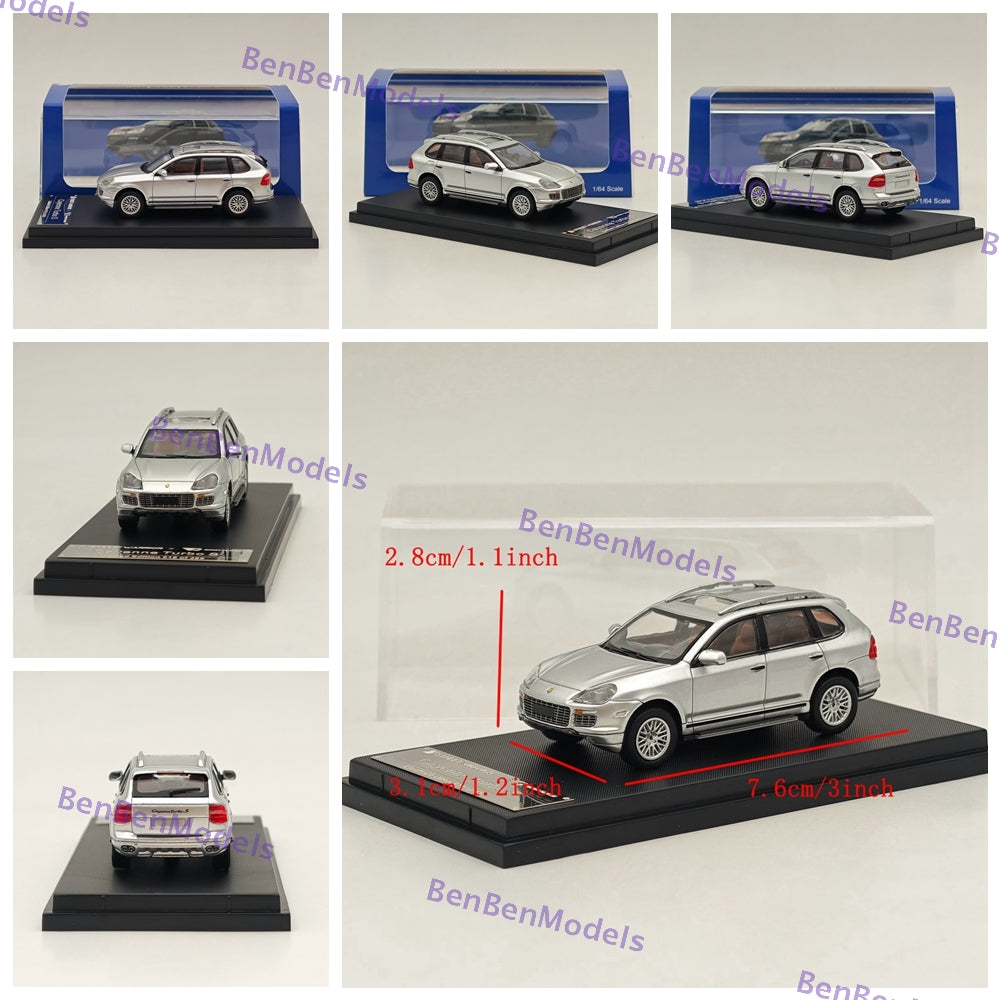 1/64 SW Cayenne Turbo S Luxury SUV Sports Model Diecast Models Car Collection