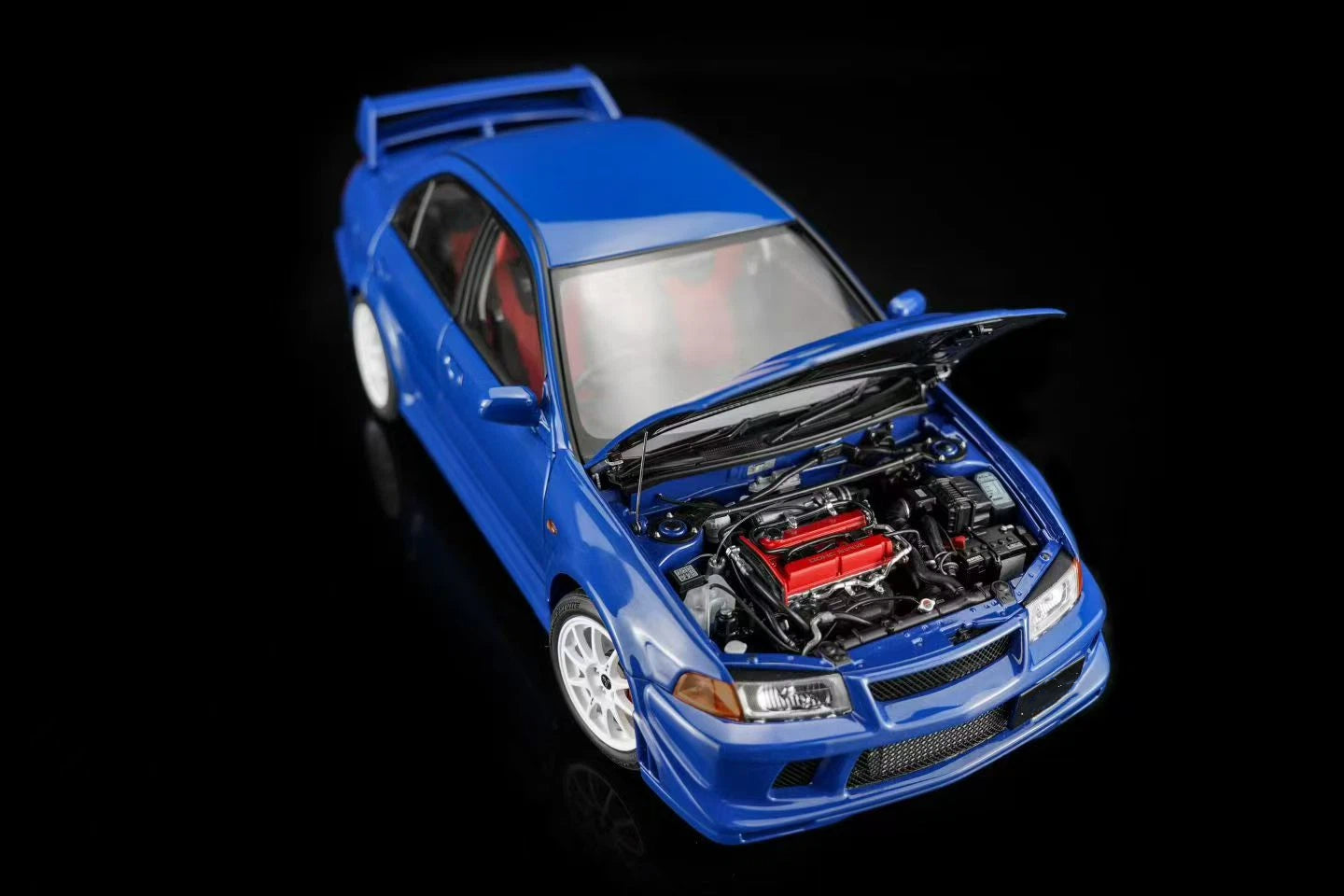 Pre-order MOTORHELIX 1:18 Lancer Evolution VI GSR T.M.E. (6.5) Full Opening Diecast Model Car