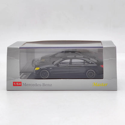 Prévente Master 1:64 Mercedes Benz Maybach Classe S S560 Jouets moulés sous pression Modèles de voitures Cadeau Auto Collection Noir