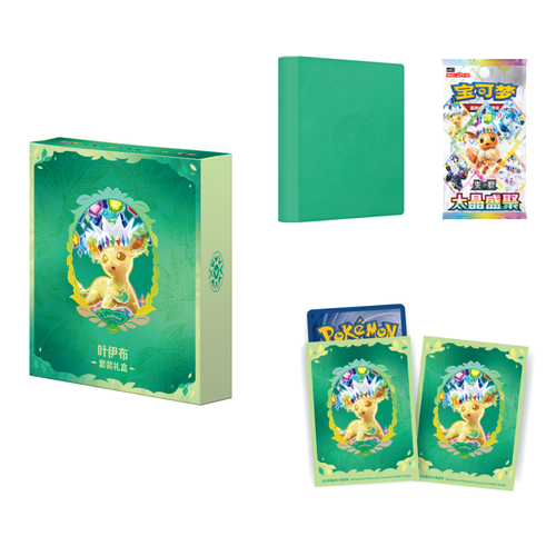 Pokémon Chinese Terastal Gathering CSV9.5C 'Eevee & Friends' Binder Gift Box ETB
