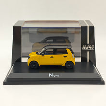 Hobby Japan 1/43 N-ONE RS Premium Yellow Pearl ll HJ432001Y Diecast Model Car Limited Collection