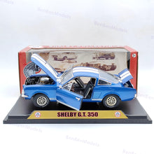 Cobra 1:18 Ford Mustang Shelby GT 350 1966 Blue DC35002 Metal Collectibles Used