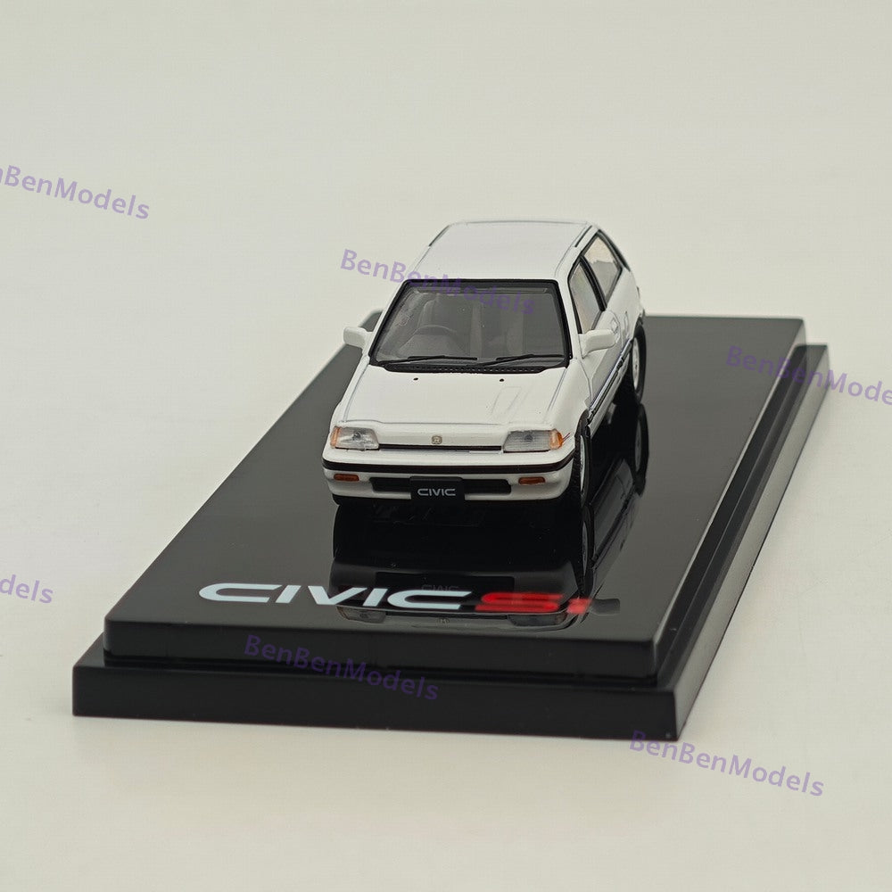 1/64 Hobby Japan AT Late Version Special Edition White Diecast Metal Car