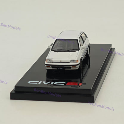 1/64 Hobby Japan AT Late Version Special Edition White Diecast Metal Car