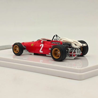 1/43 Tecnomodel Ferrari 312 F1-67 1967 #2 ltaly GP "Chris Amon" Red Resin Model