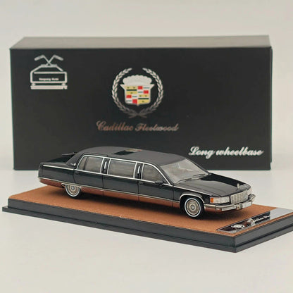 XiaoGuang 1/64 Fleetwood extended edition Black Alloy Diecast Models Car Collection