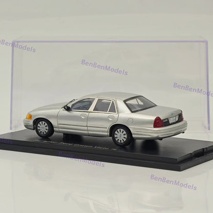 1/43 Superior Ford Crown Victo ia Silver Resin Model Car Limited Edition Used