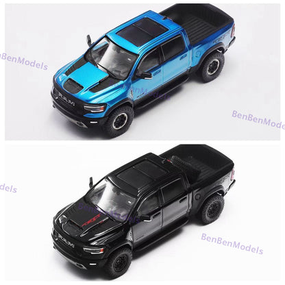Pre-sale 1:64 Shadow Pro Dg RAM 1500 TRX Pickup Truck Diecast Model Car