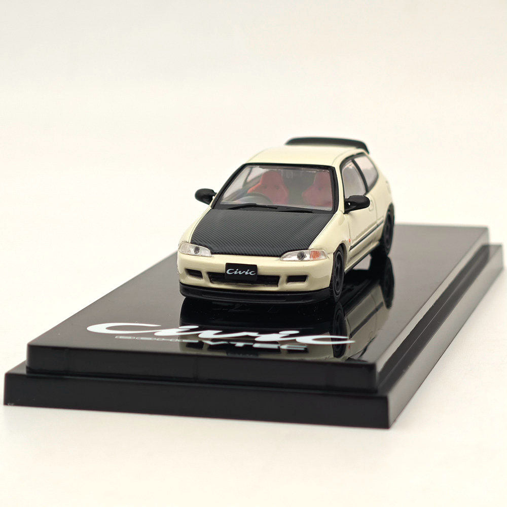Pop Race 1:64 Honda Civic (EG6) Pandem Hatchback Blue