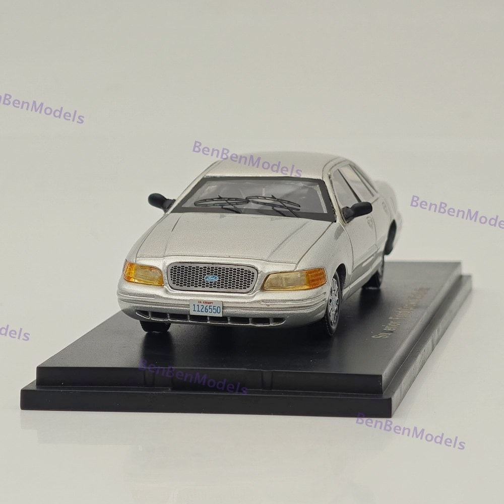 1/43 Superior Ford Crown Victo ia Silver Resin Model Car Limited Edition Used
