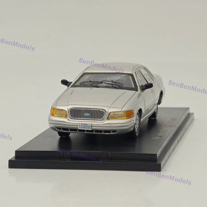 1/43 Superior Ford Crown Victo ia Silver Resin Model Car Limited Edition Used