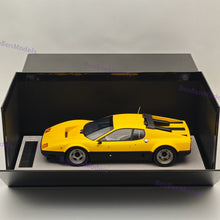 1/18 Tecnomodel Ferrari 512BB Clienti Corsa Press 1978 Yellow Resin Model Car