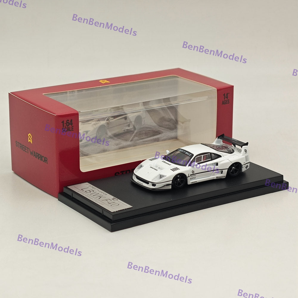 StarModel 1:64 LBWK Ferrari F40 White(PRE-ORDER) Igniti