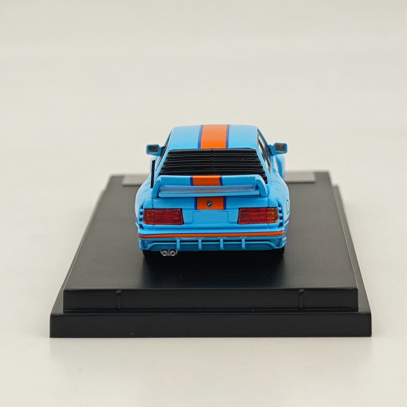 1/64 Street Weapon SW BMW LTO E30 M3 Gulf Blue Diecast Model Car Collection