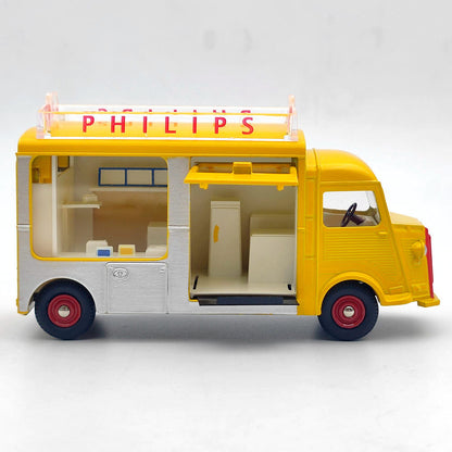 1:43 Atlas DINKY TOYS 587 Camionnette CITROEN 1200K PHILIPS Modèles moulés sous pression Collection Auto Jouets Cadeau